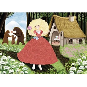 Ravensburger - 05419 - Puzzle de Sol - Boucle dor Valise Métal - 60 Pièces