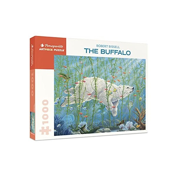 Pomegranate - Robert Bissell : The Buffalo - Puzzle de 1000 pièces