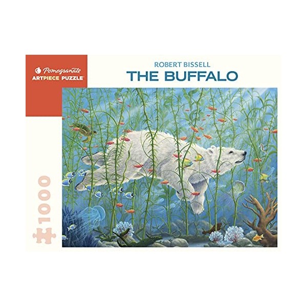 Pomegranate - Robert Bissell : The Buffalo - Puzzle de 1000 pièces