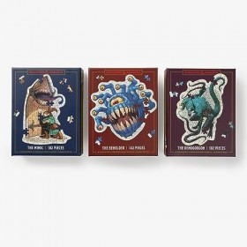 Dungeons & Dragons Mini Shaped Jigsaw Puzzle: The Mimic Edition: 102-Piece Collectible Puzzle for All Ages