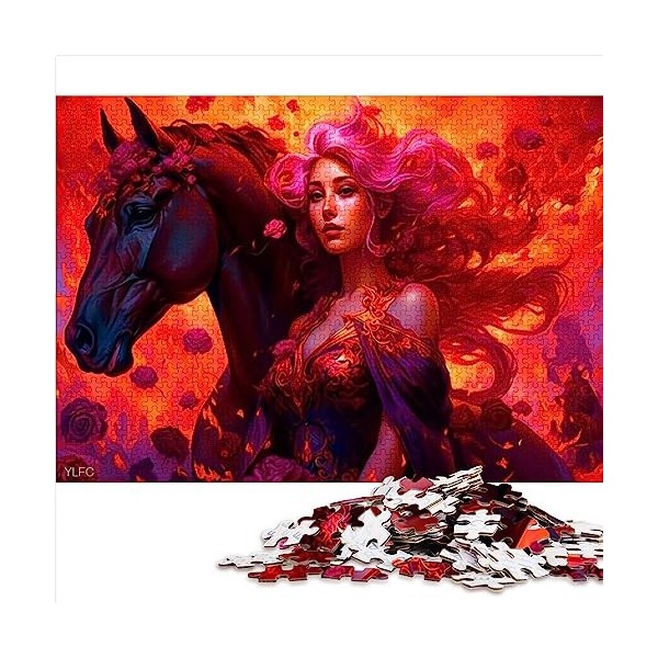 Puzzle pour Adultes Gaming Art néon Puzzles pour Adultes 1000 Puzzles en Carton pour Adultes Cadeaux danniversaire de Noël e