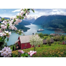 RAVENSBURGER PUZZLE Norway Idylle scandinave, 15006, Multicolore