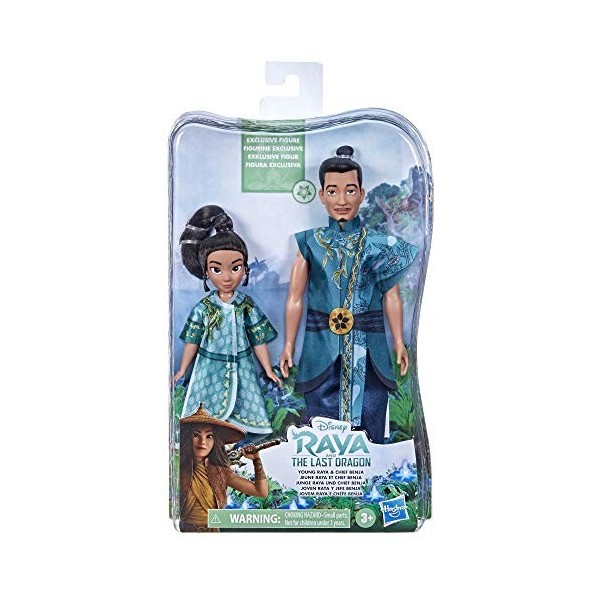 Disneys Raya and the Last Dragon Figurine exclusive Raya et le dernier dragon jeune Raya et chef Benja