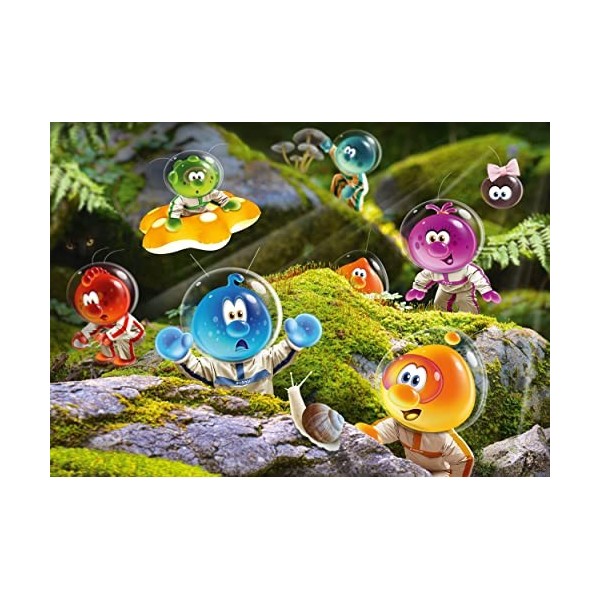 Schmidt Spiele 59942 Space Bubble Club, Arrival in The Moss Forest, 1000 Piece Jigsaw Puzzle, Multicolore