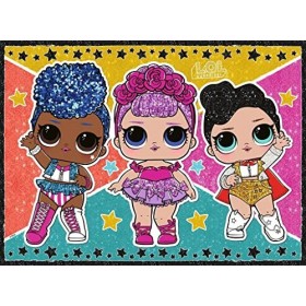 Ravensburger Étoiles L.O.L Lol Surprise Avec Paillettes, 12881, Multicolore, Taille Unique Exclusivité sur Amazon