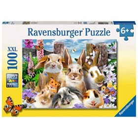 Ravensburger 10949 – mauseschlau & bärenstark : dans Le Jardin, 100 Pièces XXL Puzzle
