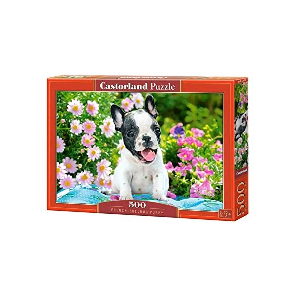 Castorland Puzzle 500 pièces : Chiot Bouledogue Français