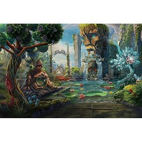 1000 Puzzles pour Enfants Adultes Puzzle en Carton Elfe graden éducatif Jouets Challenge Puzzle Jouets Décoration de la Maiso