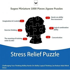 1000 Puzzles pour Enfants Adultes Puzzle en Carton Elfe graden éducatif Jouets Challenge Puzzle Jouets Décoration de la Maiso