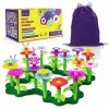 Limmys Jouet de Jardin de Fleurs, Jouets de Construction pour Filles et garçons de 3 4 5 6 7 Ans, Jouet éducatif - Jouet de B