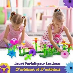 Limmys Jouet de Jardin de Fleurs, Jouets de Construction pour Filles et garçons de 3 4 5 6 7 Ans, Jouet éducatif - Jouet de B