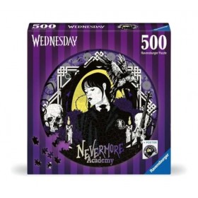 Ravensburger- Wednesday Addams Puzzle Adulte, 4005556175734