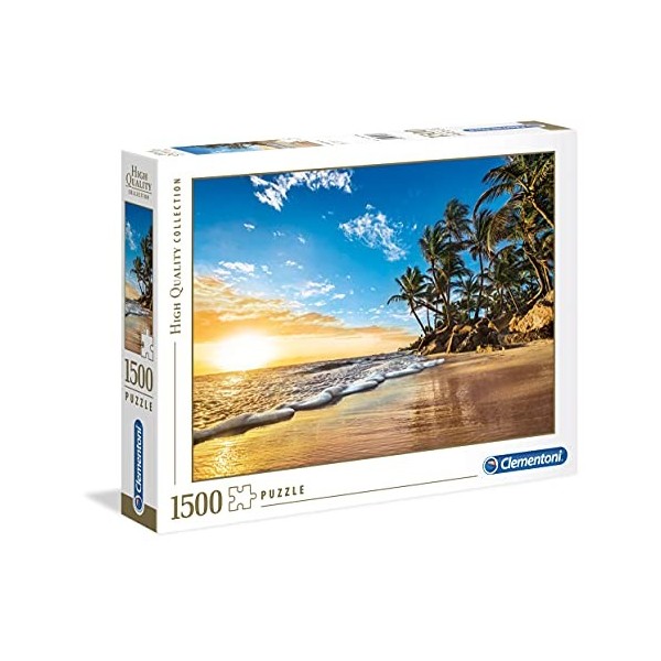 Clementoni - 31681 - Puzzle - Tropical Sunrise - 1500 Pièces