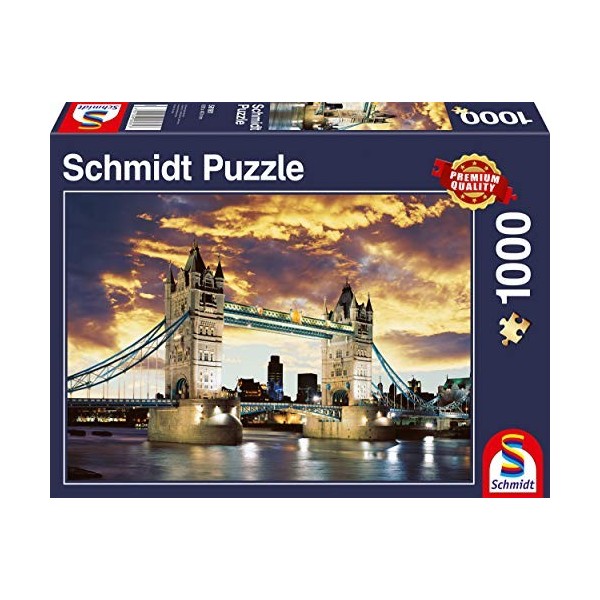 Schmidt - 58181 - Puzzle Classique - Tower Bridge - Londres - 1000 Pièces