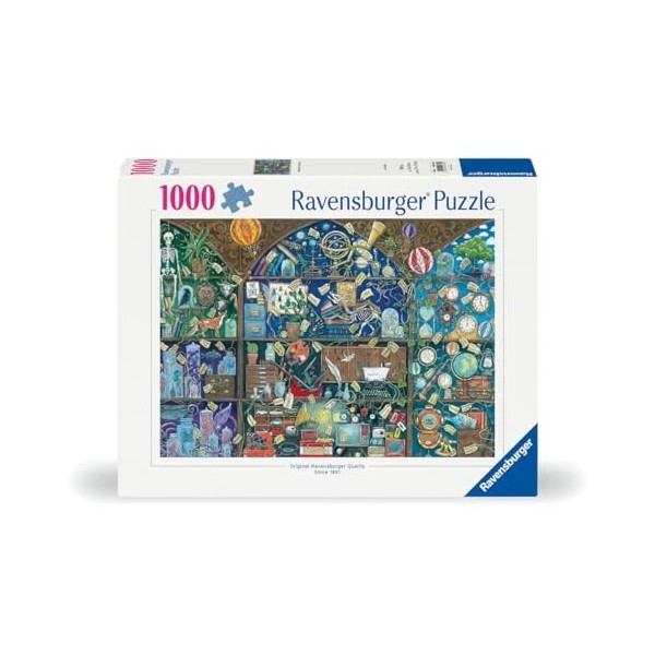 Ravensburger 12000785-Le Cabinet des Curiosités-Puzzle de 1000 pièces pour Adultes à partir de 14 Ans, 12000785
