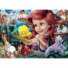 Ravensburger Puzzle Disney 12000567-Puzzle Ariel la Sirène-1000 pièces-pour Adultes et Enfants à partir de 14 Ans, 12000567