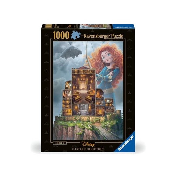 Ravensburger Merida 12000263 1000 pièces Disney Castle Collection Puzzle pour Adultes et Enfants à partir de 14 Ans