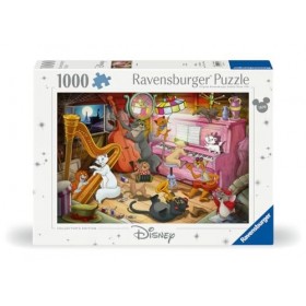 Ravensburger Puzzle 12000753-Aristochats-Puzzle Disney-1000 pièces-pour Adultes et Enfants à partir de 14 Ans, 12000753