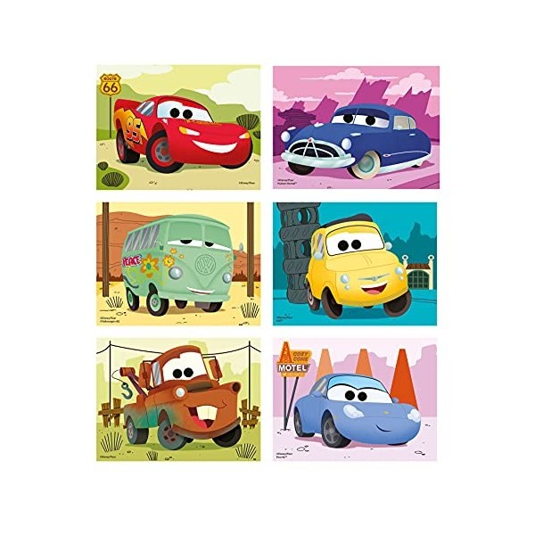 CLEMENTONI cubo 12pzs Does Not Apply Disney Pixar Cars 3 Ans-Cube de 12 pièces-Play for Future-Matériaux 100% recyclés-Fabriq