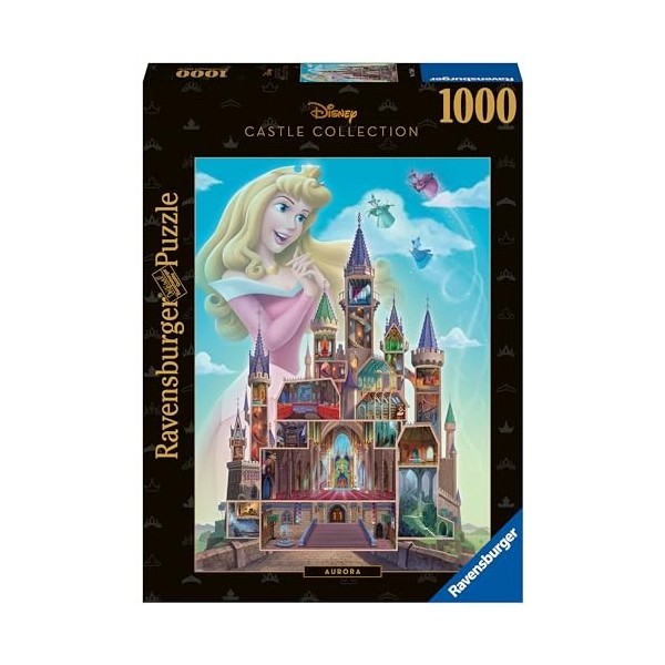 Ravensburger Puzzle Aurora 12000266-Puzzle 1000 pièces Disney Castle Collection-pour Adultes et Enfants à partir de 14 Ans, 1