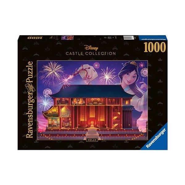 Ravensburger 12000260-Mulan-Collection Disney Castle-Puzzle 1000 pièces-pour Adultes et Enfants à partir de 14 Ans, 12000260