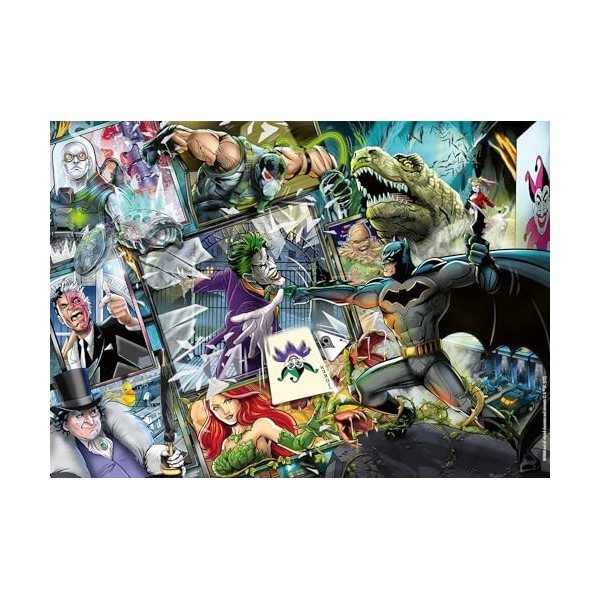 Ravensburger 12000244 Batman DC Comics Puzzle 1000 pièces pour Adultes et Enfants à partir de 14 Ans