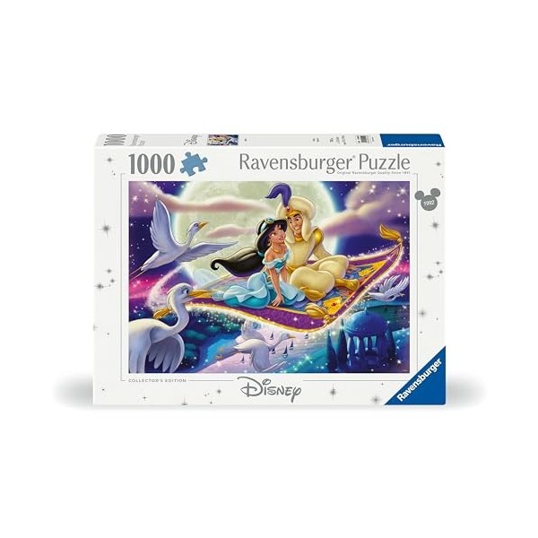 Ravensburger Puzzle 12000002-Aladdin-Puzzle Disney 1000 pièces pour Adultes et Enfants à partir de 14 Ans, 12000002