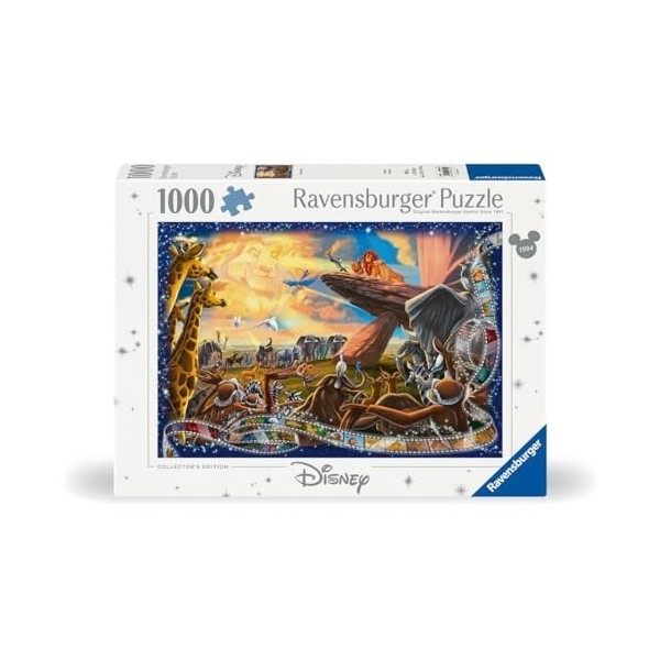 Ravensburger Puzzle-12000321-Le Roi Lion-Puzzle Disney 1000 Pièces pour Adultes et Enfants à partir de 14 Ans, 12000321
