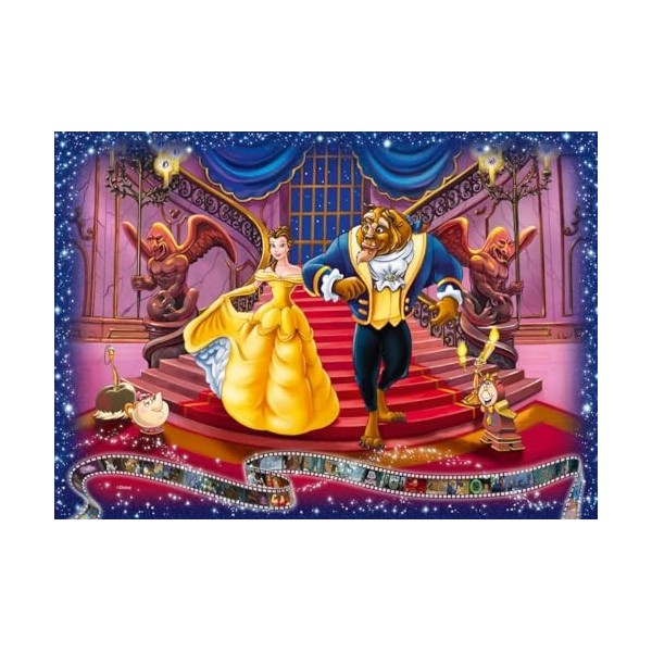 Ravensburger Puzzle-12000320-La Belle et la Bête-Puzzle Disney de 1000 pièces pour Adultes et Enfants à partir de 14 Ans, 120