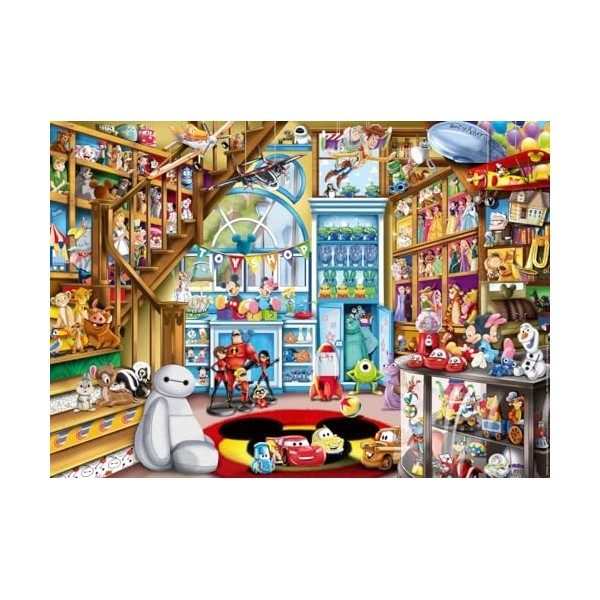 Ravensburger 12000527-Dans Le Magasin de Jouets-Puzzle Disney de 1000 pièces-pour Adultes et Enfants à partir de 14 Ans, 1200