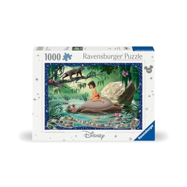 Ravensburger 12000318-Le Livre de la Jungle-Puzzle Disney 1000 Pièces pour Adultes et Enfants à partir de 14 Ans, 12000318