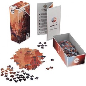 IELLO Puzzle 500 pièces Twist : Ville Antique