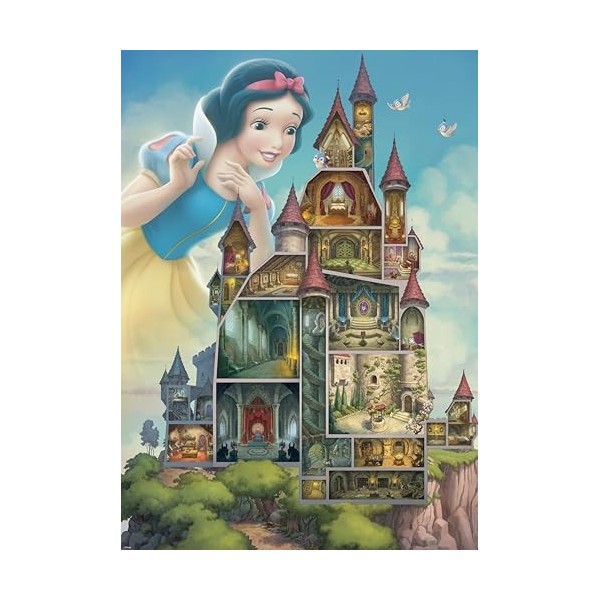 Ravensburger 12000257-Blanc Neige-Puzzle 1000 pièces-Collection Disney Castle-pour Adultes et Enfants à partir de 14 Ans, 120
