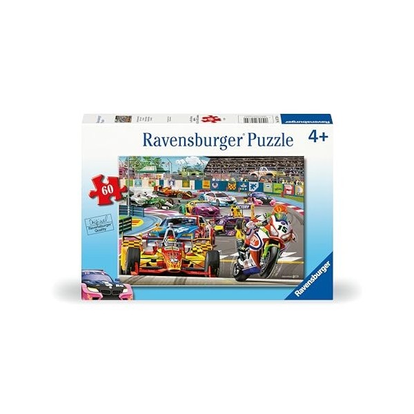 Ravensburger Puzzle de 60 pièces pour enfants – Chaque pièce est unique, les pièces semboîtent parfaitement