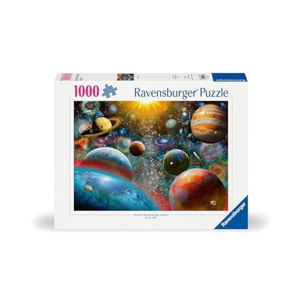 Ravensburger 12000686 Planètes 1000 pièces pour Adultes et Enfants à partir de 14 Ans, Puzzle avec Motif de lespace