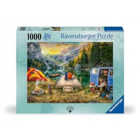 Ravensburger 12000076 Calm Campsite Puzzle de 1000 pièces pour Adultes et Enfants à partir de 14 Ans