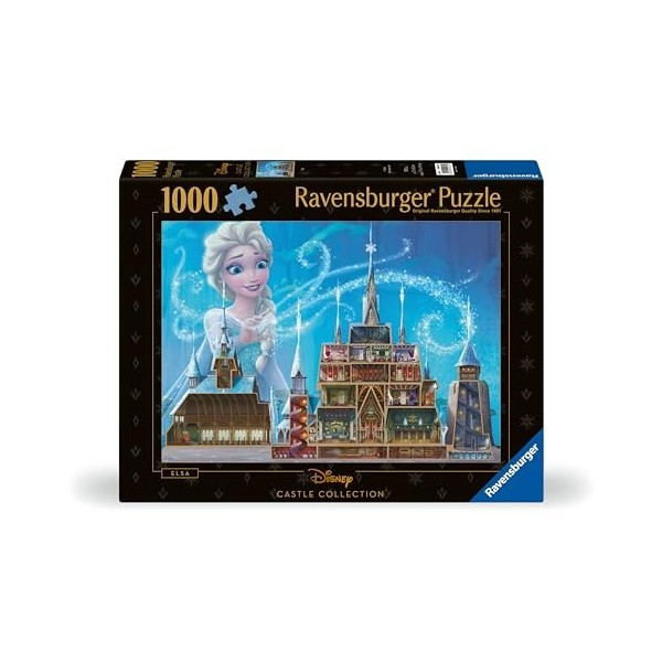 Ravensburger 12000261 Elsa Disney Castle Collection Puzzle 1000 pièces pour Adultes et Enfants à partir de 14 Ans