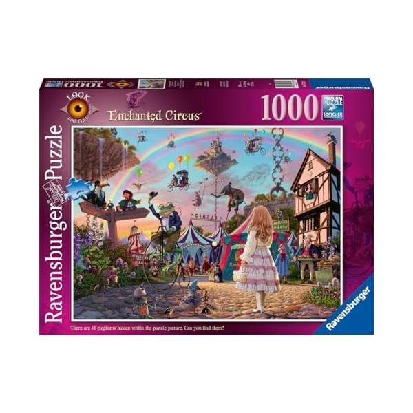 Ravensburger 12000285 Look & Find No 2, Puzzle de 1000 pièces, pour Adultes à partir de 14 Ans