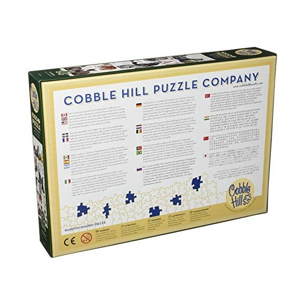 Cobblehill 80095 1000 PC Cat Citations Puzzle, Coloris Assortis - Version Anglaise