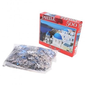 TOYANDONA 2 Jeux De 500 Pièces Jouet pour Les Enfants Jouets danimaux Jouet denfant Puzzle Casse-tête Adulte Jeux De Réflex