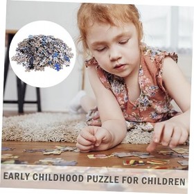 TOYANDONA 2 Jeux De 500 Pièces Jouet pour Les Enfants Jouets danimaux Jouet denfant Puzzle Casse-tête Adulte Jeux De Réflex