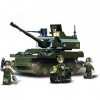 Sluban Army - M38-B9800 - Tank char + moto 6 ans to 12 ans