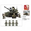 Sluban Army - M38-B9800 - Tank char + moto 6 ans to 12 ans