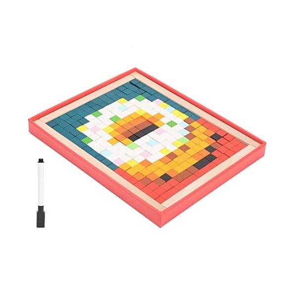 zottel Puzzle en mosaïque, Jeu de Puzzle en Blocs de Construction pour lécole à Domicile Fleurs fraîches 