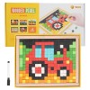 zottel Puzzle en mosaïque, Jeu de Puzzle en Blocs de Construction pour lécole à Domicile Fleurs fraîches 