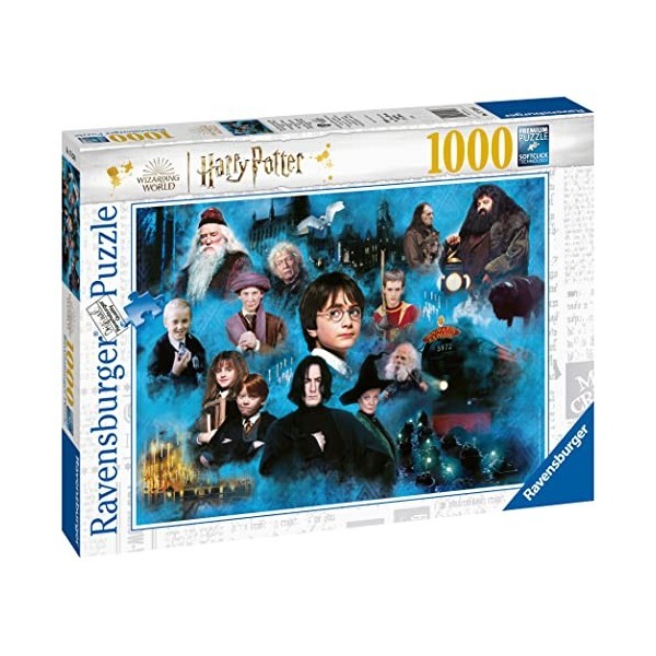 Ravensburger - Puzzle Adulte - Puzzle 1000 p - Le monde magique dHarry Potter - 17128