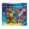 Ravensburger - Puzzle Charme, Disney, Puzzle pour enfants, 4 puzzles en 12, 16, 20, 24 pièces, Puzzle pour enfants à partir d