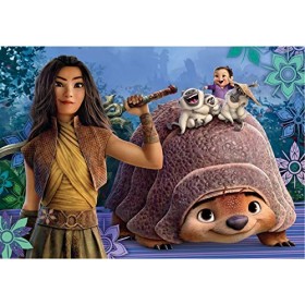 Clementoni Disney Raya and The Last Dragon Raya-3x48 Enfant-boîte de 3 Puzzles 48 pièces -fabriqué en Italie, 4 Ans et Plus