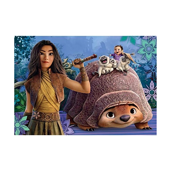 Puzzle Clementoni Dragon Trainer 104 Pièces - Fabriqué En Italie, Dimensions 37,9 X 26,9 Cm - Pour Enfants