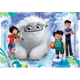 CLEMENTONI- Puzzle Abominable 180pzs Supercolor Dreamworks Abominable-180 pièces Enfant-fabriqué en Italie, 7 Ans et Plus, 29